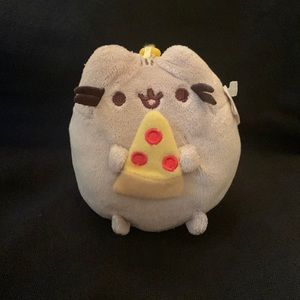Pusheen pizza bag clip NWT